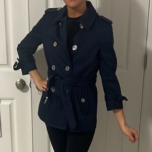 Authentic coach dark navy Trench 🆑